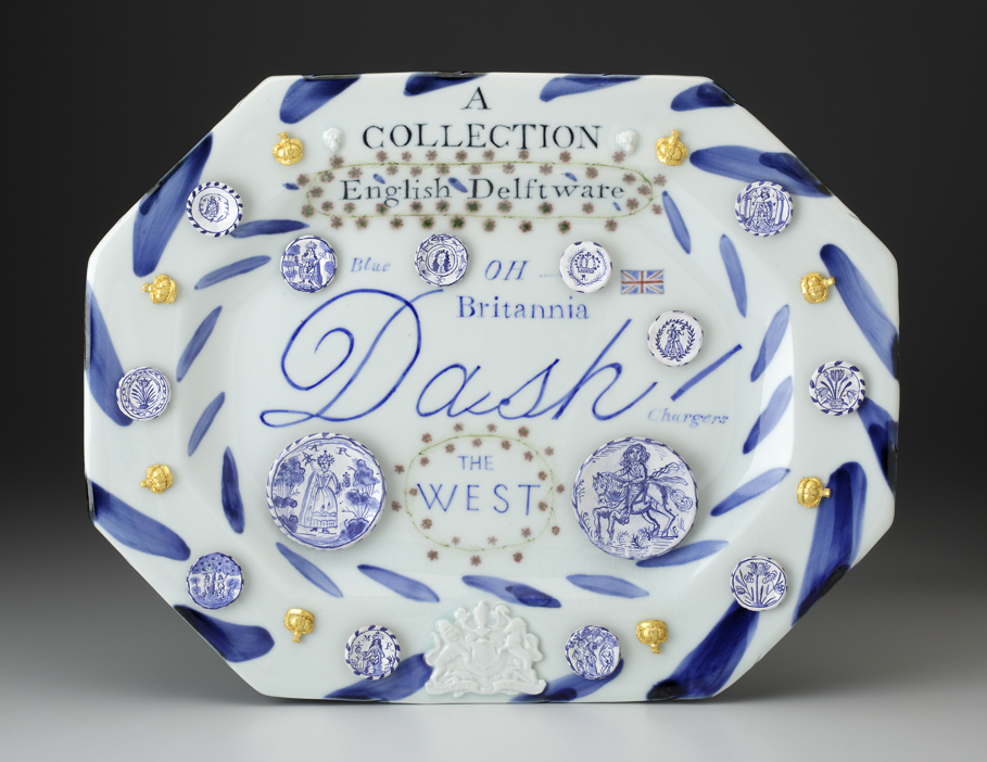 Mara Superior, "English Delftware: A Collection of Blue Dash Chargers", 2016