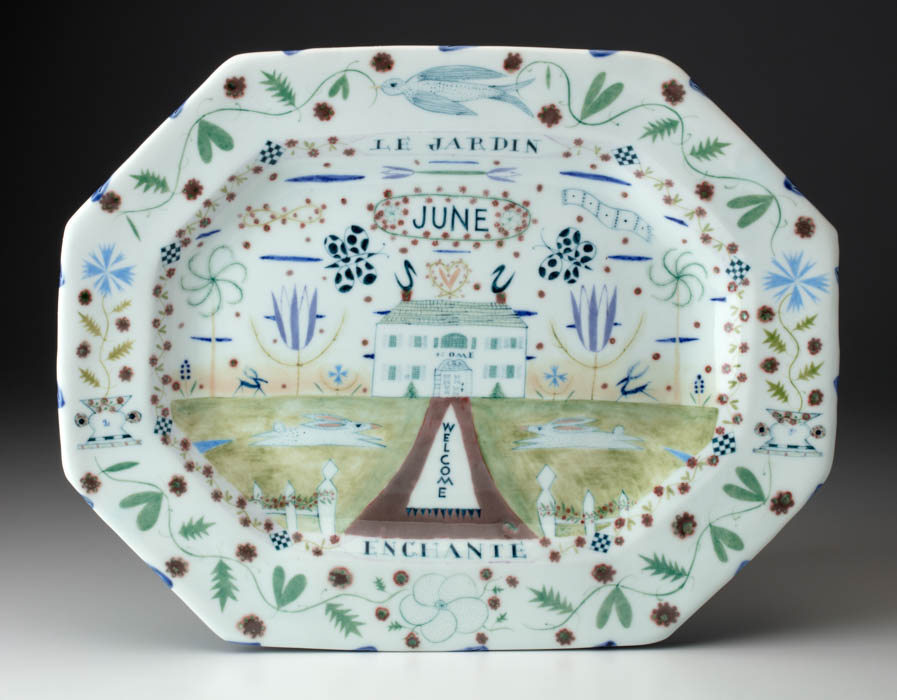 Mara Superior, "June Platter" 2016.